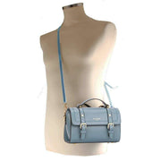 David Jones Blue Small Grab Satchel