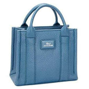 David Jones Blue Small Square Grab Handbag