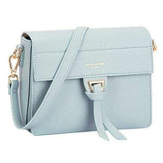 David Jones Blue Small Square Half Flap Across Body Bag