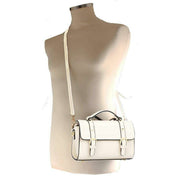 David Jones Cream Small Grab Satchel