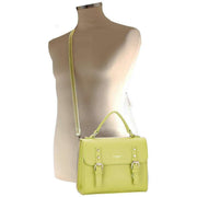 David Jones Green Medium Grab Satchel