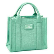 David Jones Green Small Square Grab Handbag