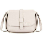 David Jones Ivory Half Flap Saddle Bag