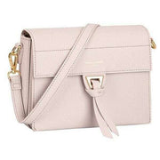 David Jones Lilac Small Square Half Flap Across Body Bag