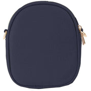 David Jones Navy Double Zip Small Across Body Bag