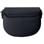 David Jones Navy Small Full Flap Turnlock Across Body Bag