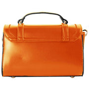 David Jones Orange Small Grab Satchel