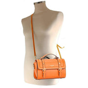 David Jones Orange Small Grab Satchel