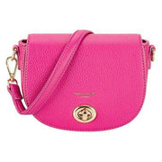 David Jones Pink Small Full Flap Turnlock Across Body Bag