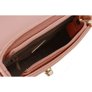 David Jones Pink Small Full Flap Turnlock Across Body Bag