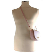 David Jones Pink Small Full Flap Turnlock Across Body Bag