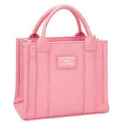 David Jones Pink Small Square Grab Handbag