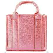 David Jones Pink Small Square Grab Handbag