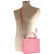 David Jones Pink Small Square Grab Handbag