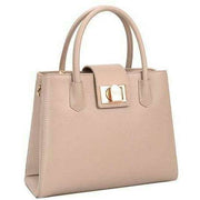 David Jones Pink Tab Over Formal Tote Bag