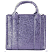 David Jones Purple Small Square Grab Handbag