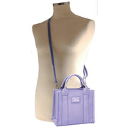 David Jones Purple Small Square Grab Handbag