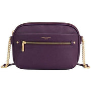 David Jones Purple Stud Detail Small Across Body Bag