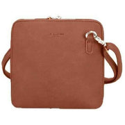 David Jones Tan Square Cross Body Bag