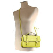 David Jones Yellow Small Grab Satchel