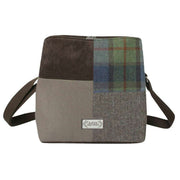 Earth Squared Brown Tweed Logan Bag