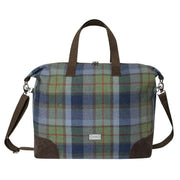 Earth Squared Brown Tweed Weekend Bag