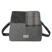 Earth Squared Grey Tweed Logan Bag