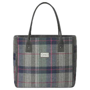 Earth Squared Grey Tweed Tote Bag