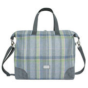 Earth Squared Grey Tweed Weekend Bag