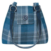 Earth Squared Navy Tweed Ava Bag