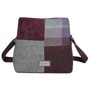 Earth Squared Purple Tweed Logan Bag