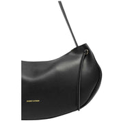 Every Other Black Tassel Slouch Shoulder Bag