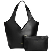 Every Other Black Twin Strap Halter Tote Bag