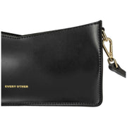 Every Other Black V Top Crossbody Shoulder Bag