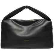 Every Other Black Wide Puffy Slouch Shoulder Bag