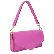 Every Other Pink Mini Flapover Crossbody Shoulder Bag