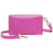 Every Other Pink Mini Flapover Crossbody Shoulder Bag