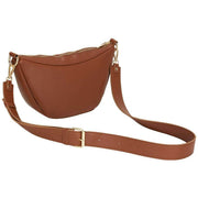 Every Other Tan Single Strap Large Slouch Shoulder Bag