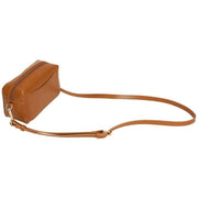 Every Other Tan Small Zip Top Camera Bag