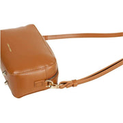 Every Other Tan Small Zip Top Camera Bag