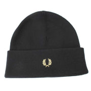 Fred Perry Black Classic Beanie