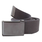 Fred Perry Black Webbing Branded Belt