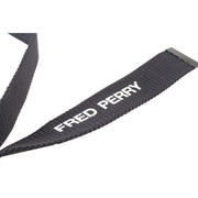 Fred Perry Black Webbing Branded Belt