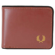 Fred Perry Brown Coated Billfold Wallet