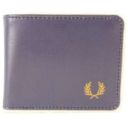 Fred Perry Navy Coated Billfold Wallet