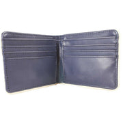 Fred Perry Navy Coated Billfold Wallet