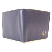 Fred Perry Navy Coated Billfold Wallet