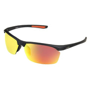 Iron Man Black Metallic Fade Sports Wrap Sunglasses