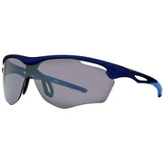 Iron Man Navy Metallic Sports Wrap Tinted Lens Sunglasses