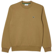 Lacoste Beige Organic Brushed Cotton Sweatshirt